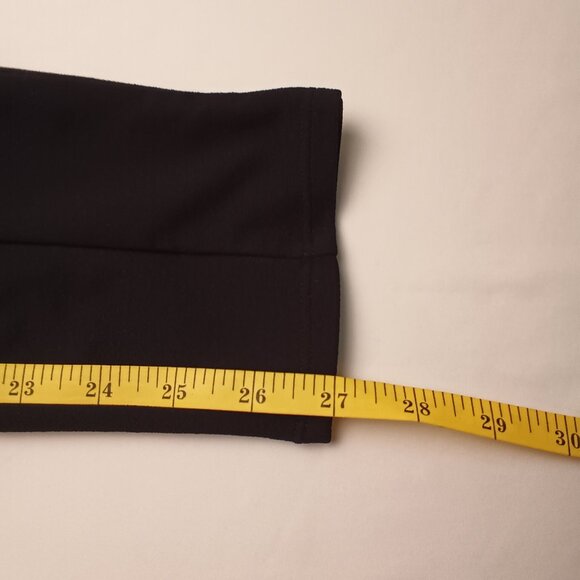 Assets By Spanx Leggings Size M Mid Rise Skinny Leg Black Color - Picture 8 of 9